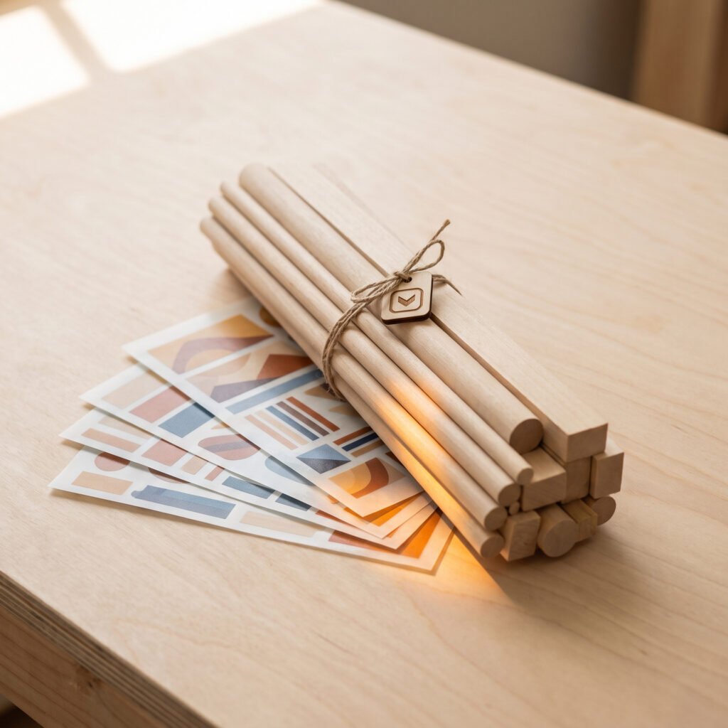 Basswood Dowel & Strip Bundle