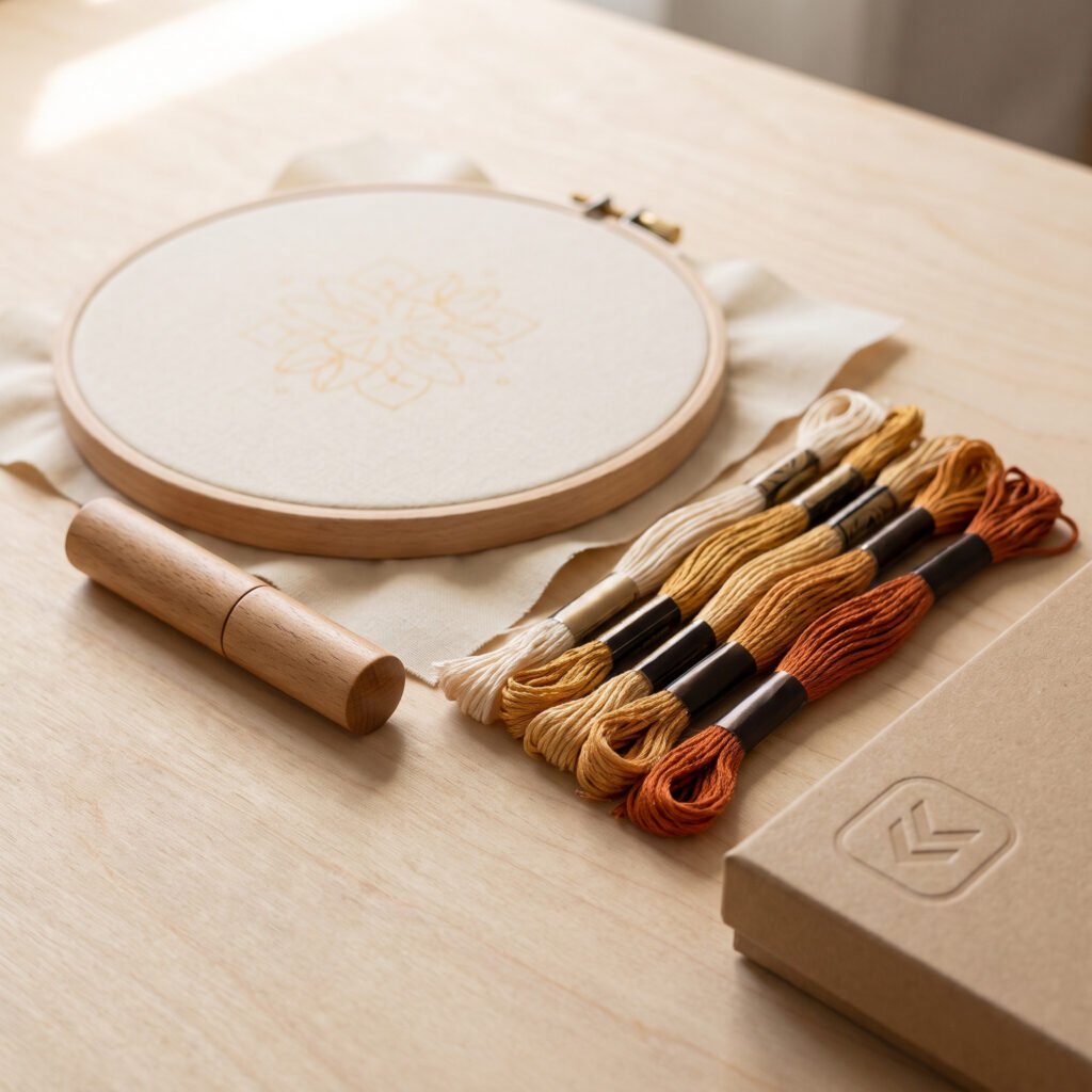 Embroidery Hoop Art Kit