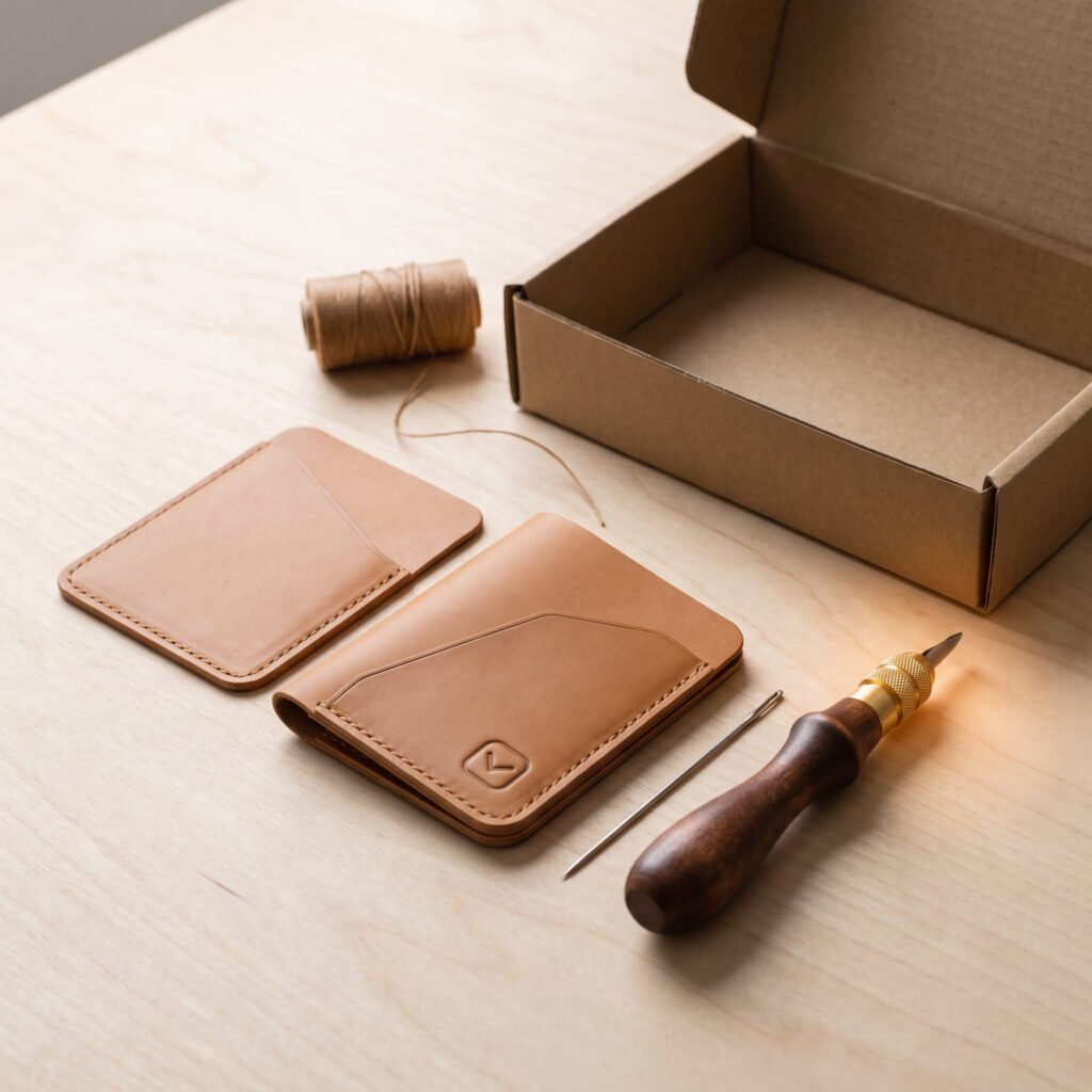 Leather Card Holder Kit