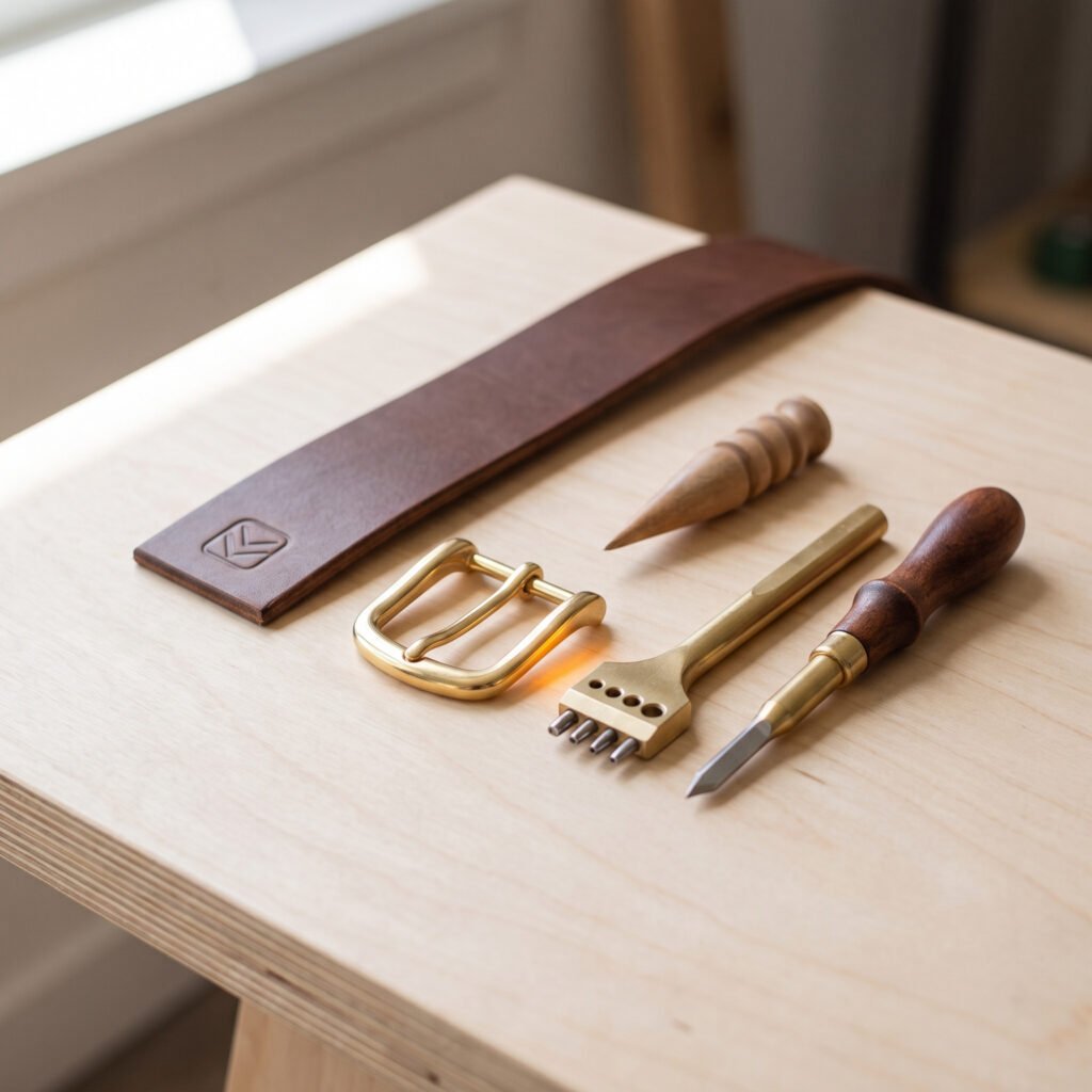 Leather Dopp Kit Build Kit