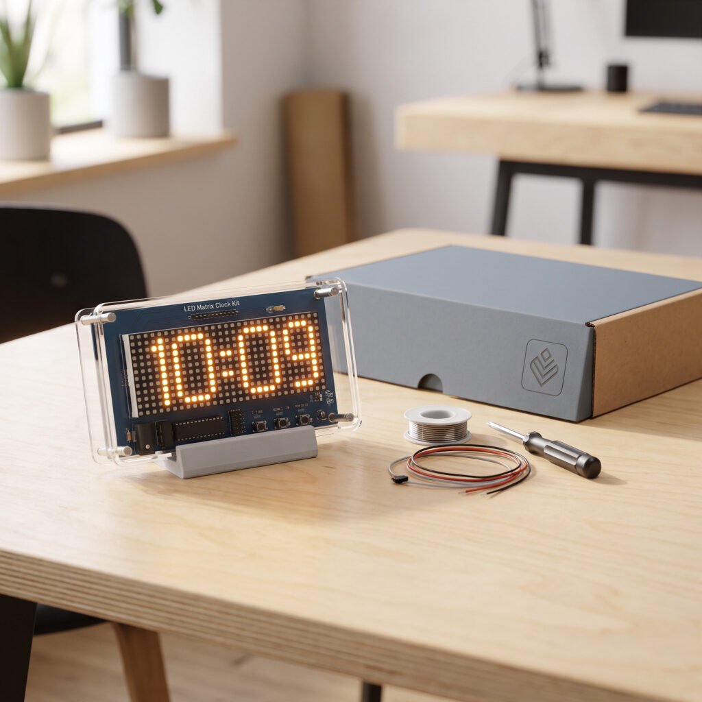 LED Matrix Clock Kit