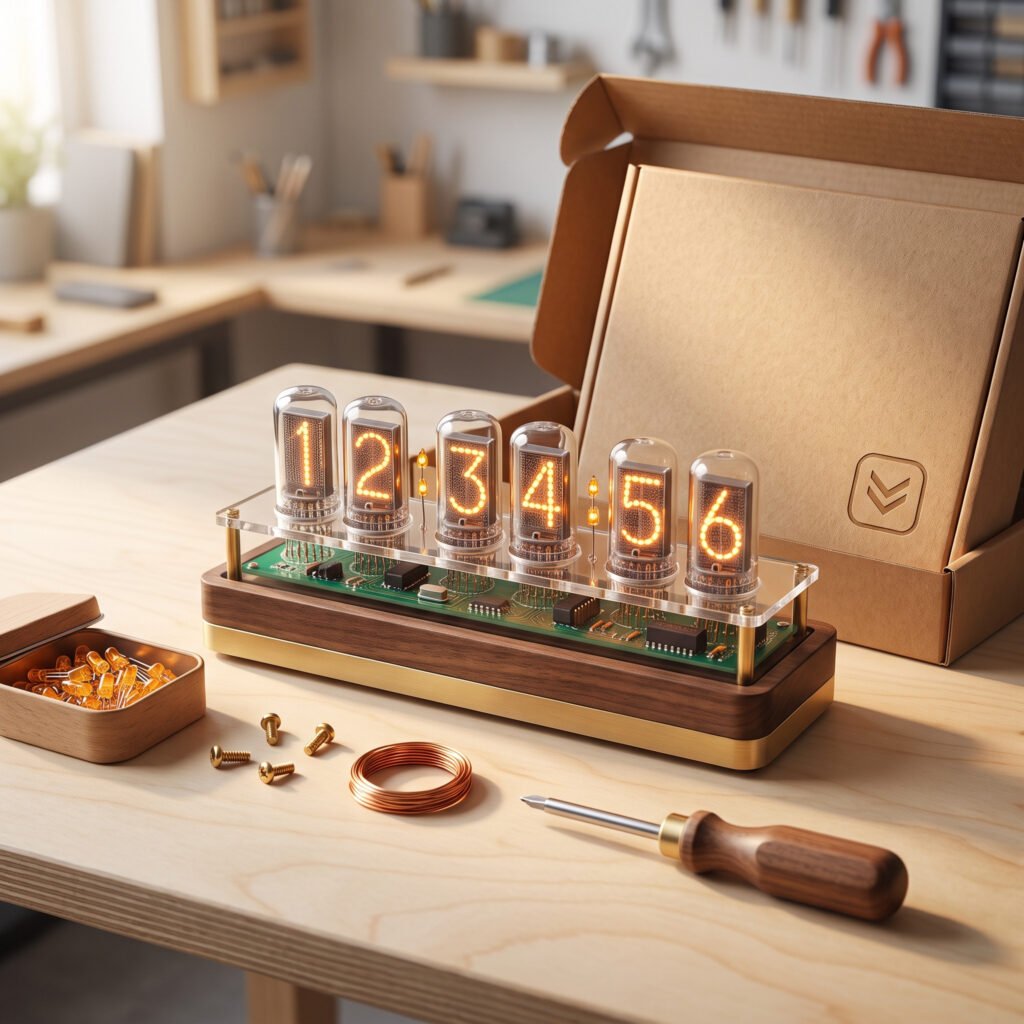 Nixie-Style Tube Clock Kit