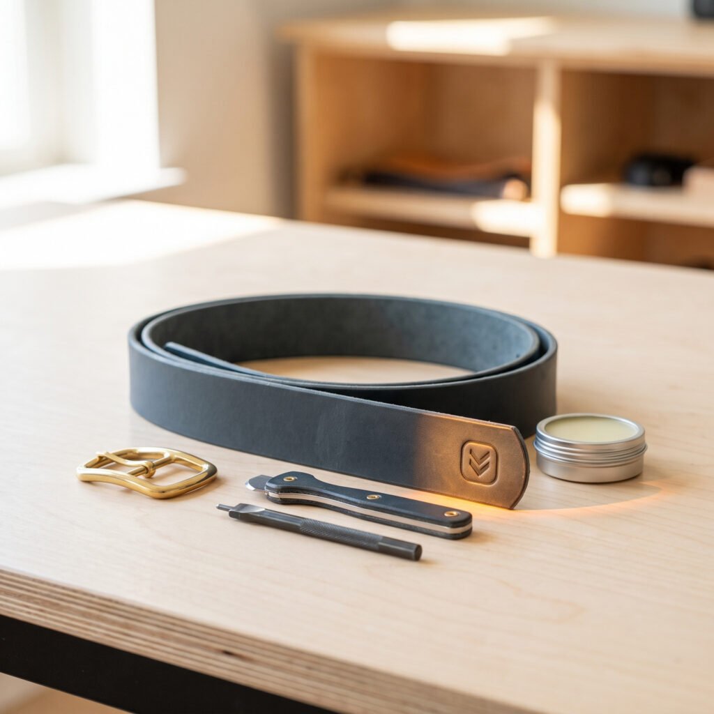Premium Leather Crossbody Kit