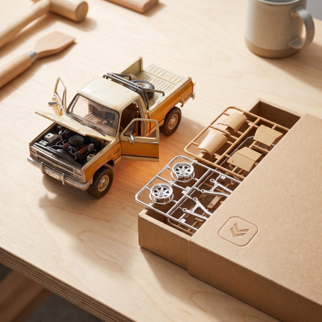 Rally Truck Model Kit